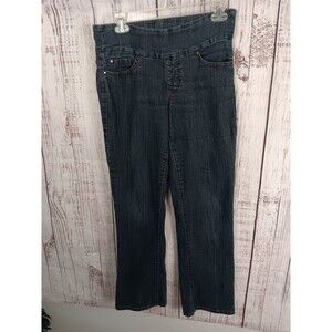 Jag Jeans Women’s 6L Classic High Rise Bootleg Dark Wash